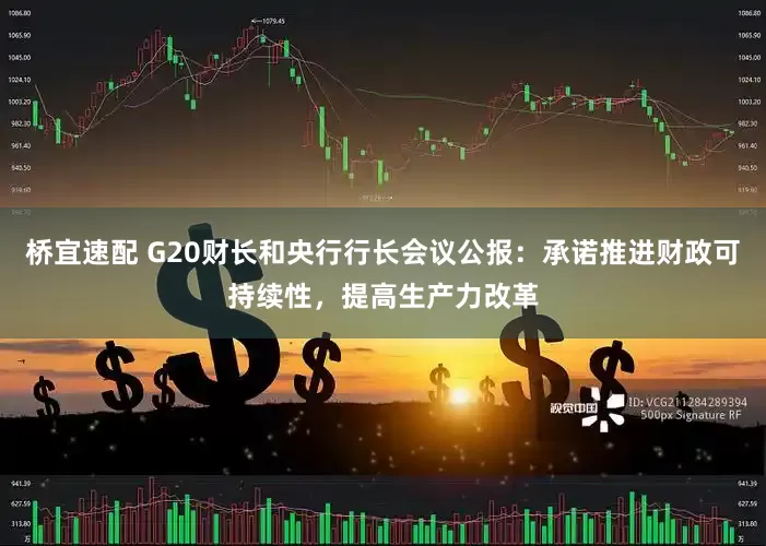 桥宜速配 G20财长和央行行长会议公报：承诺推进财政可持续性，提高生产力改革